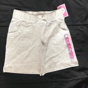 Pocketed Cotton Girl Shorts